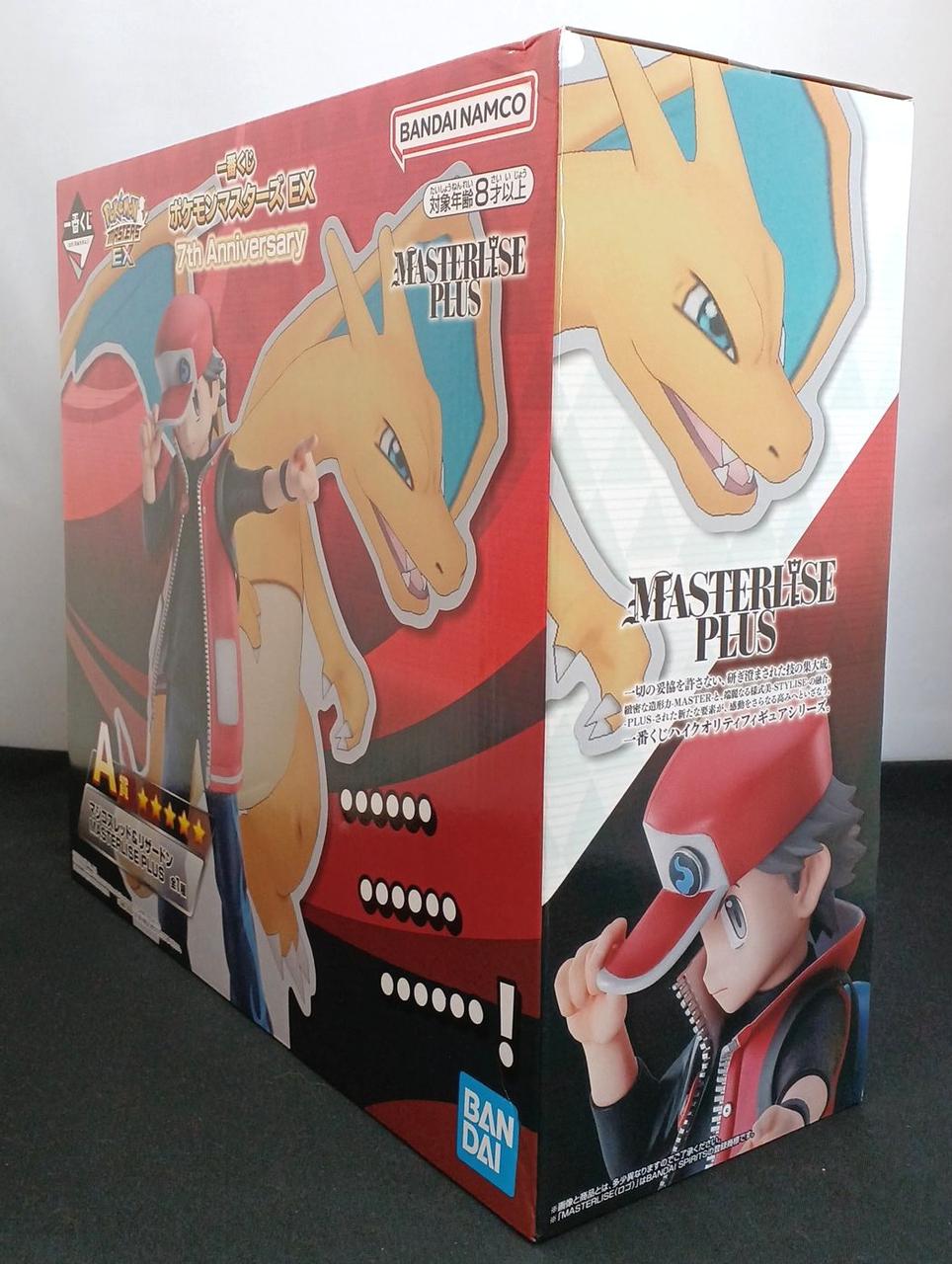 BANDAI Ichiban Kuji Pokémon Master EX A Prize Magico Red & Charizard