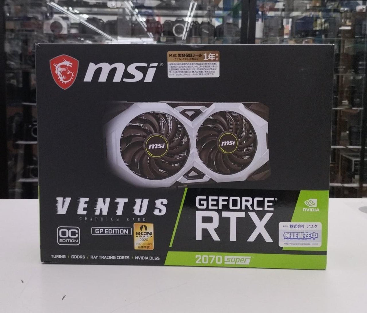 MSI Graphics Board RTX2070 SUPER VENTUS OC