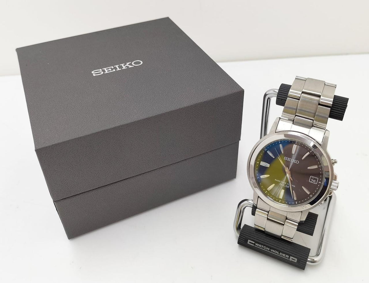 SEIKO Solar Radio-Controlled Watch 7B52-0AF0
