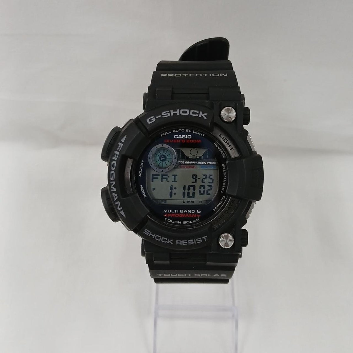 CASIO Solar Radio G-SHOCK MASTER OF G-SEA FROGMAN GWF-1000-1JF