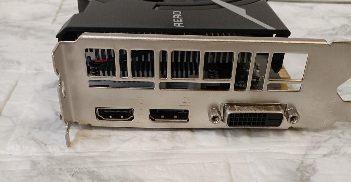 MSI Graphics Card GEFORCE GTX1650 D6 AERO ITX J