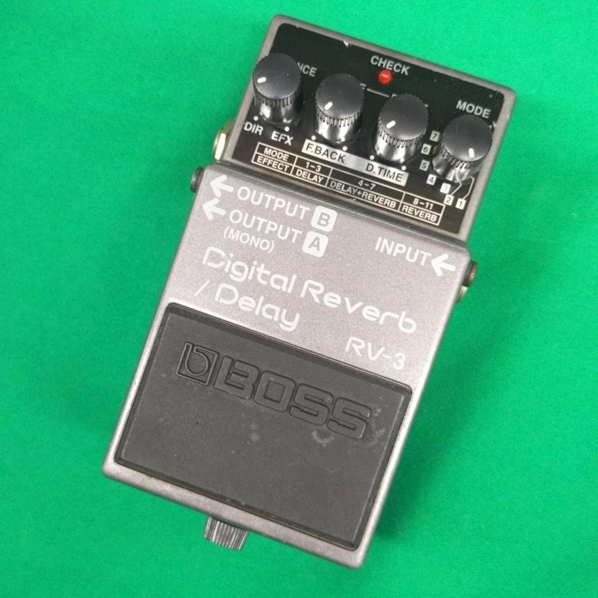 BOSS Reverb, Delay RV-3