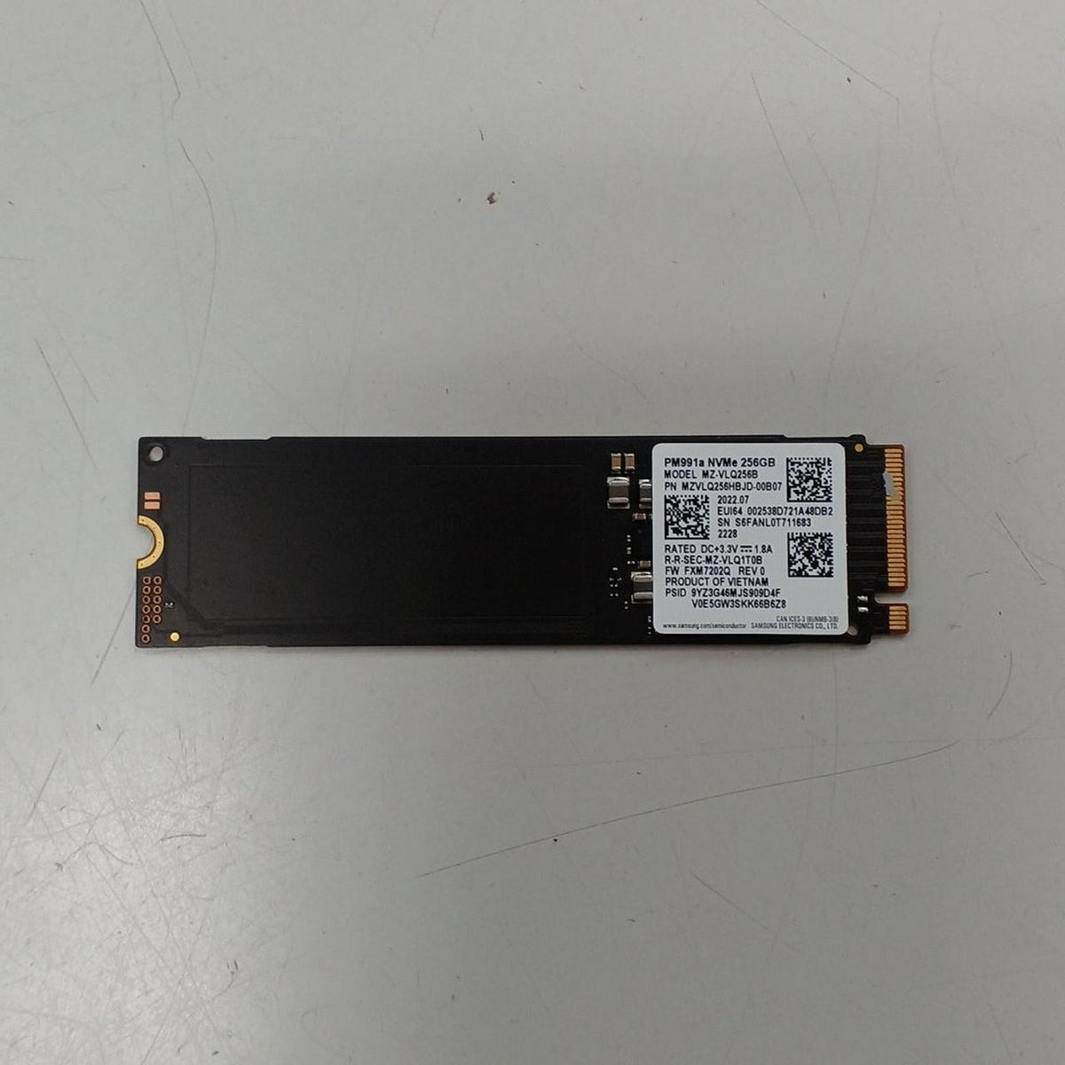 SAMSUNG M.2SSD MZ-VLQ2560