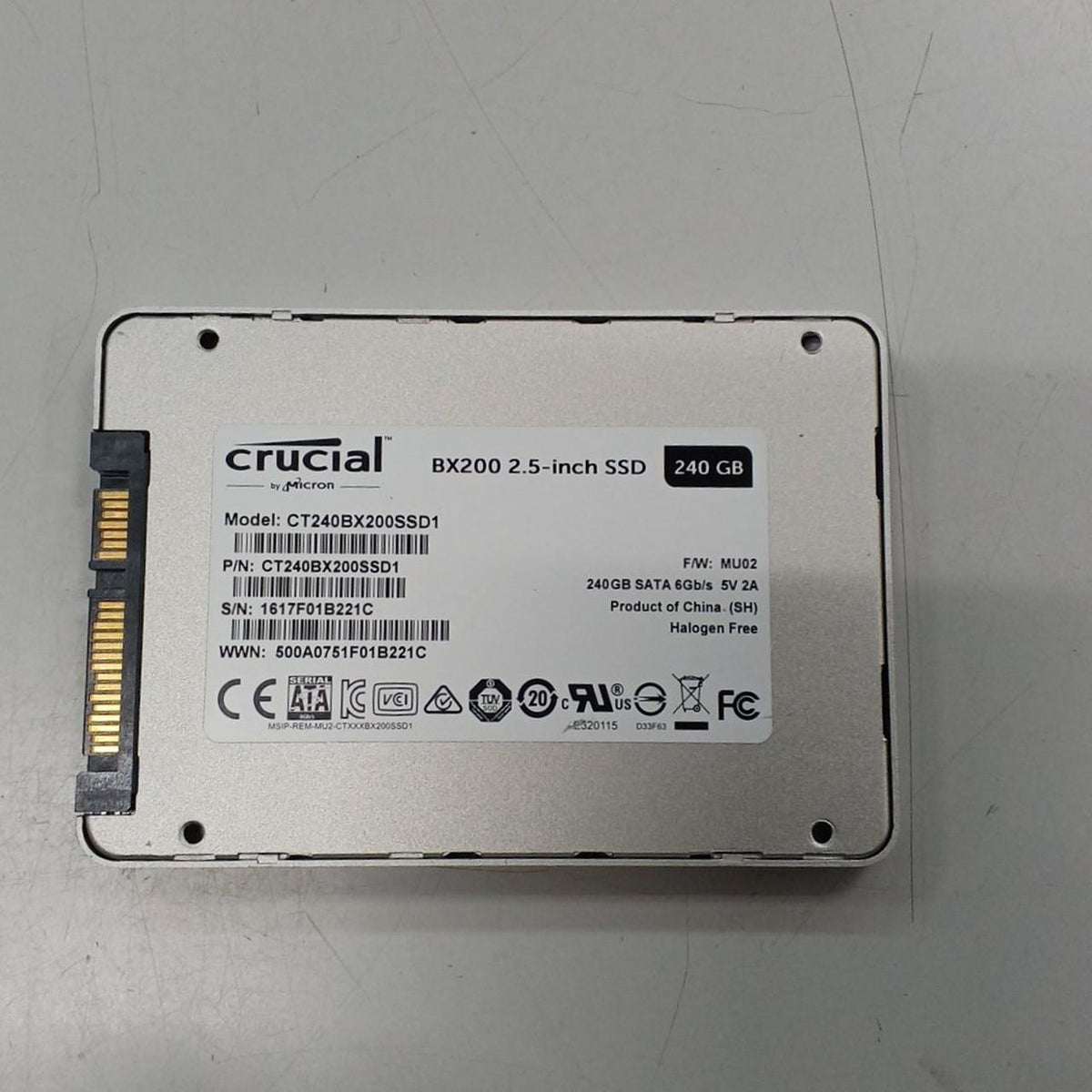 CRUCIAL SSD CT240BX200SSD1