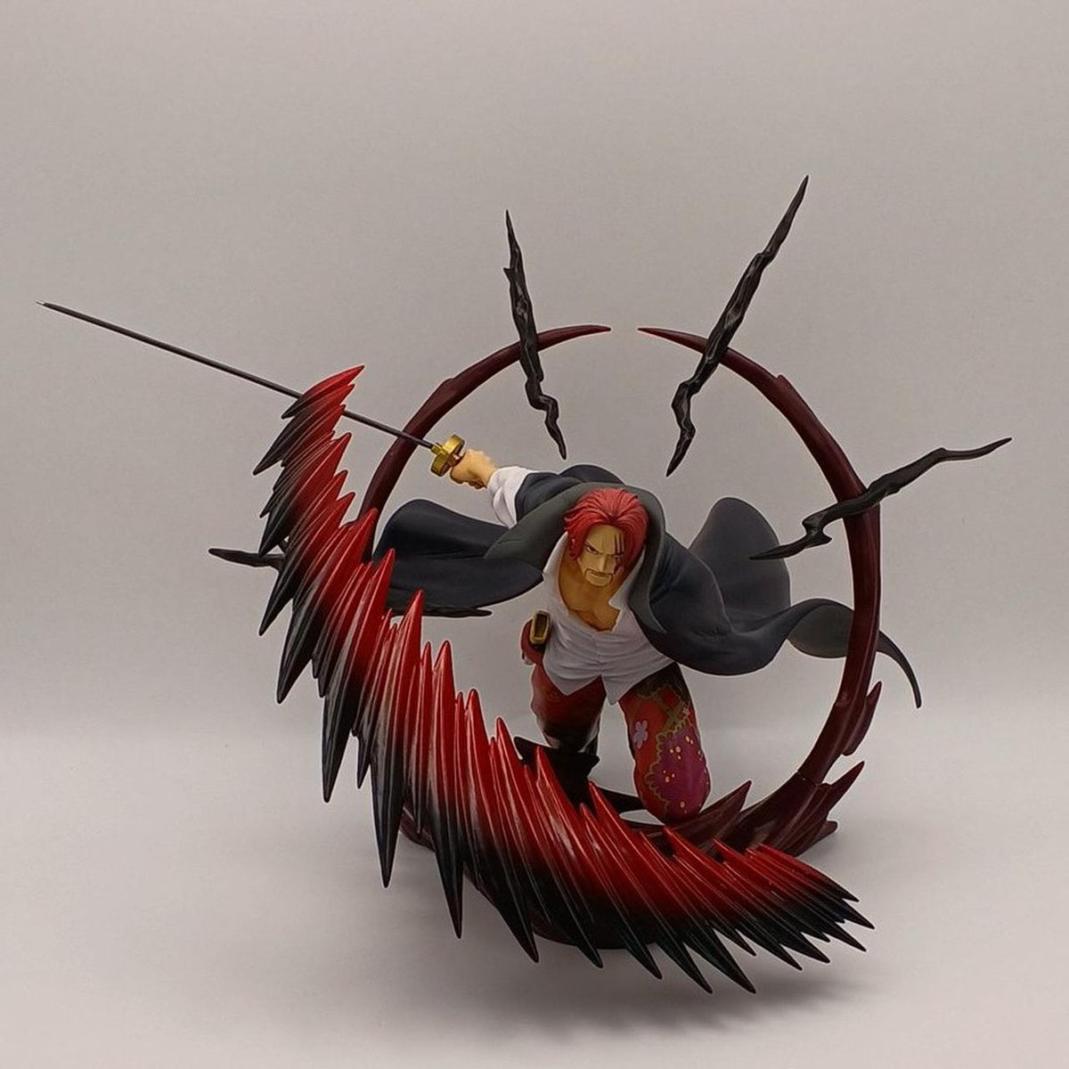 BANDAI Ichiban Kuji One Piece Takumi no Keifu Hakyoku B Prize Shanks Divine Defense Sumi-Shiki Soul Technique