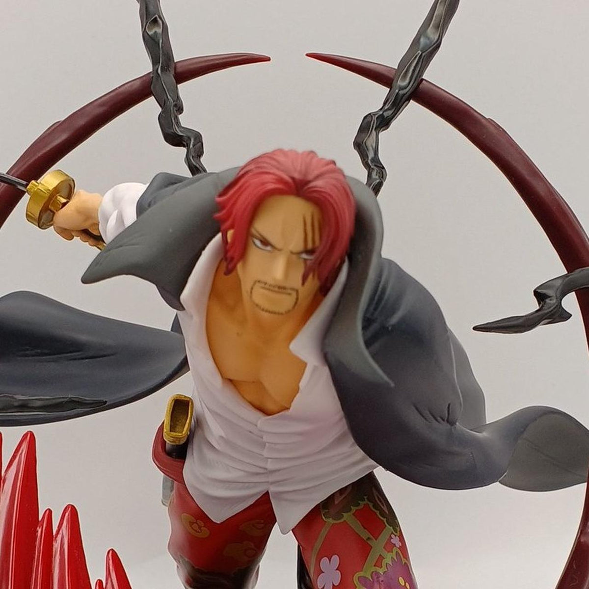 BANDAI Ichiban Kuji One Piece Takumi no Keifu Hakyoku B Prize Shanks Divine Defense Sumi-Shiki Soul Technique