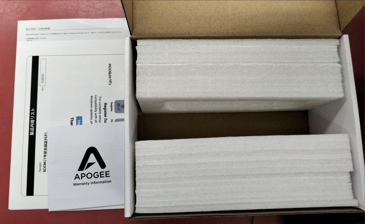 APOGEE Audio Interface: BOOM