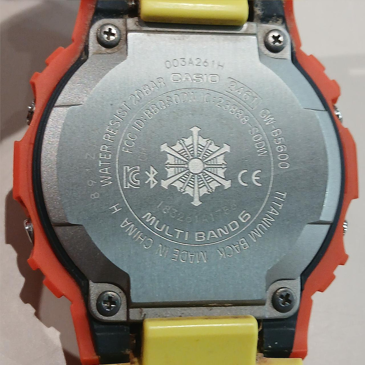 CASIO G-SHOCK ORG / Kobe City Fire Department Rescue Team 50th Anniversary Model