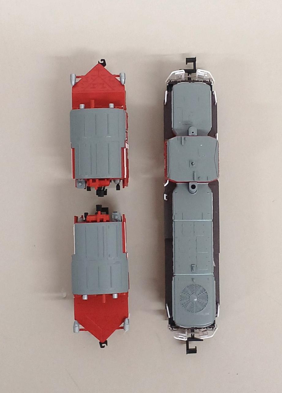 Microace DE15-2053 Single Track Russell 3-Car Set N Gauge