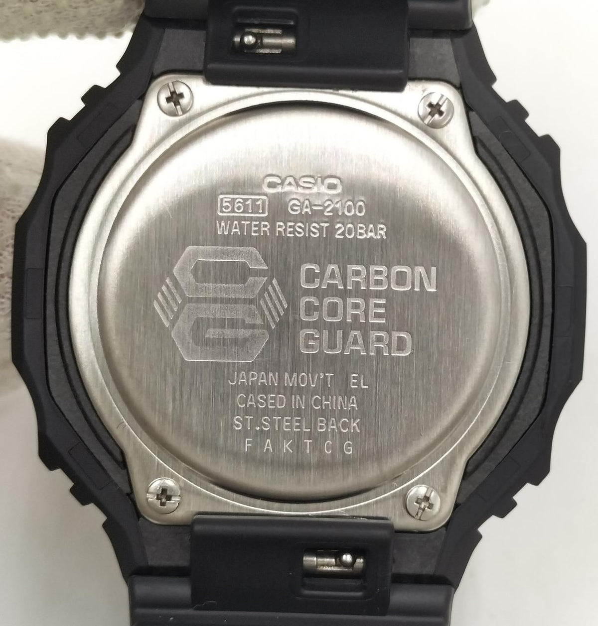 CASIO G-SHOCK Quartz GA-2100-1AJF