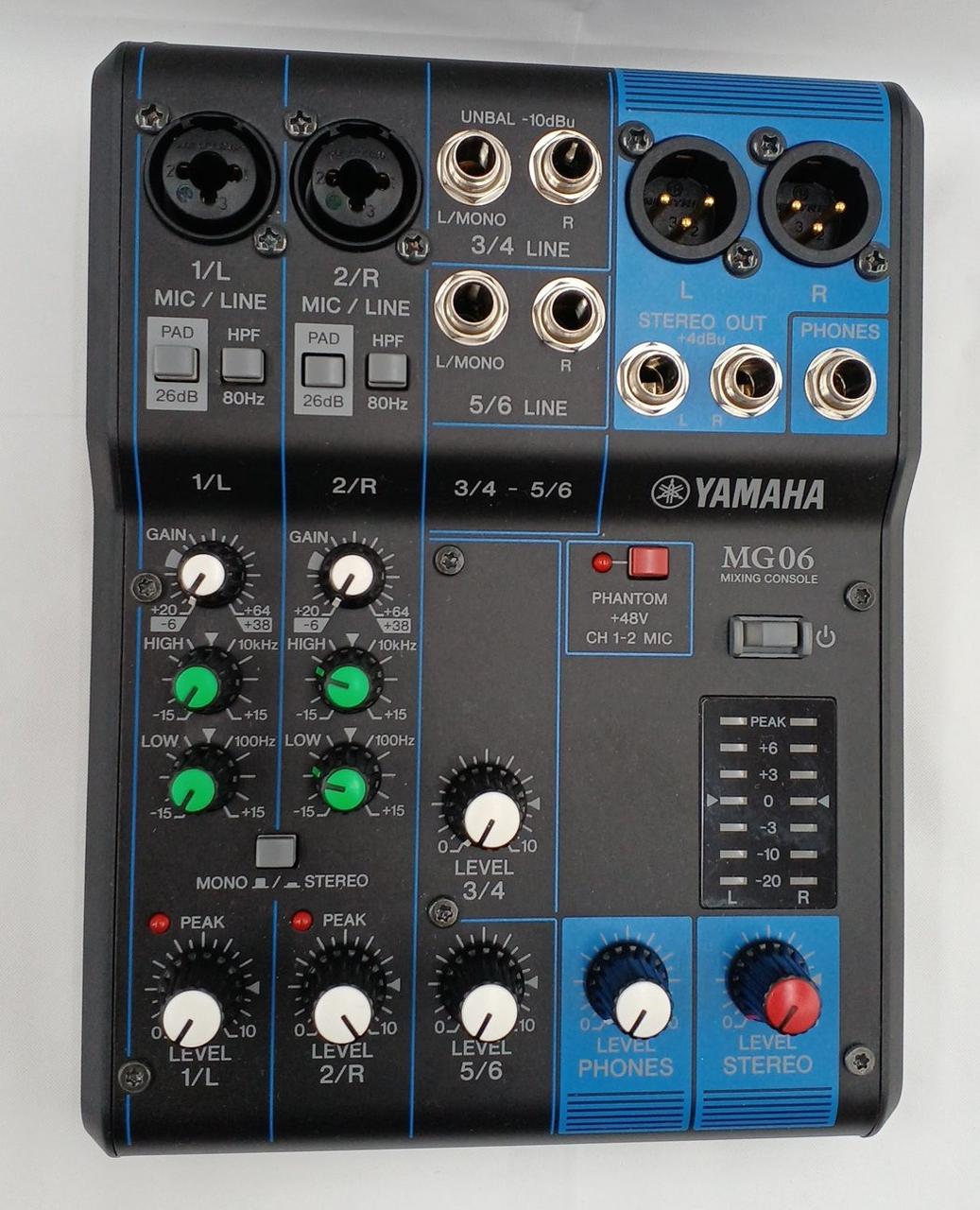 YAMAHA Mixer MG06