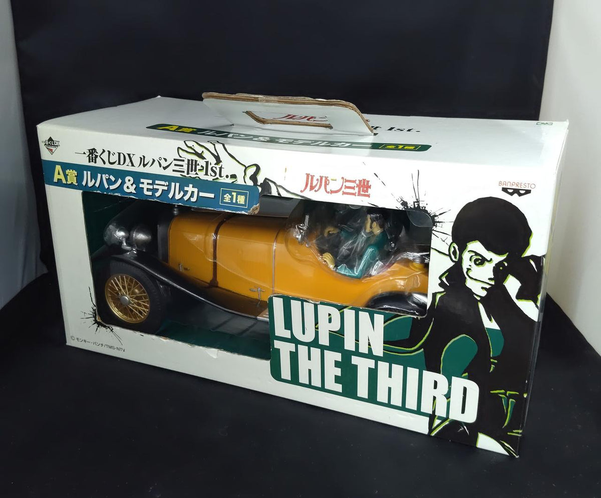 BANPRESTO Hobby A Prize Lupin & Model Car