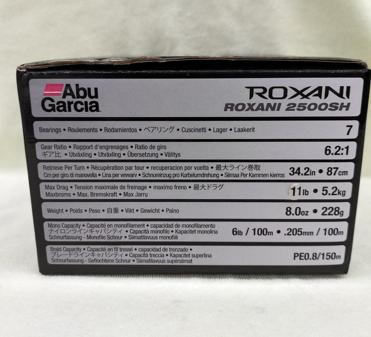 ABU GARCIA Spinning Reel ROXANI 2500SH