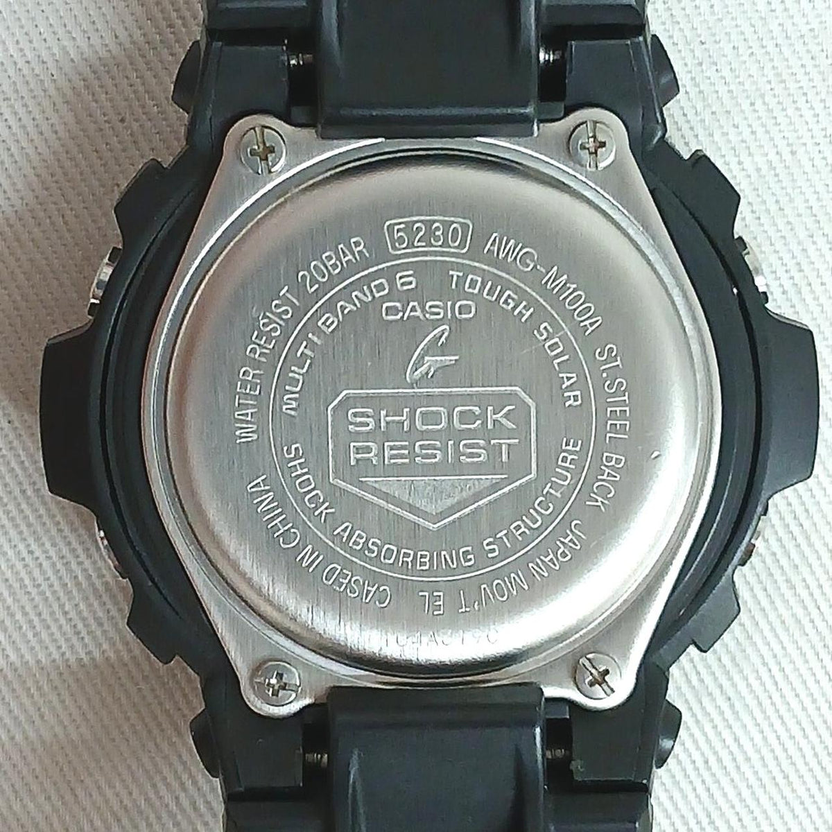 CASIO G-SHOCK AWG-M100A