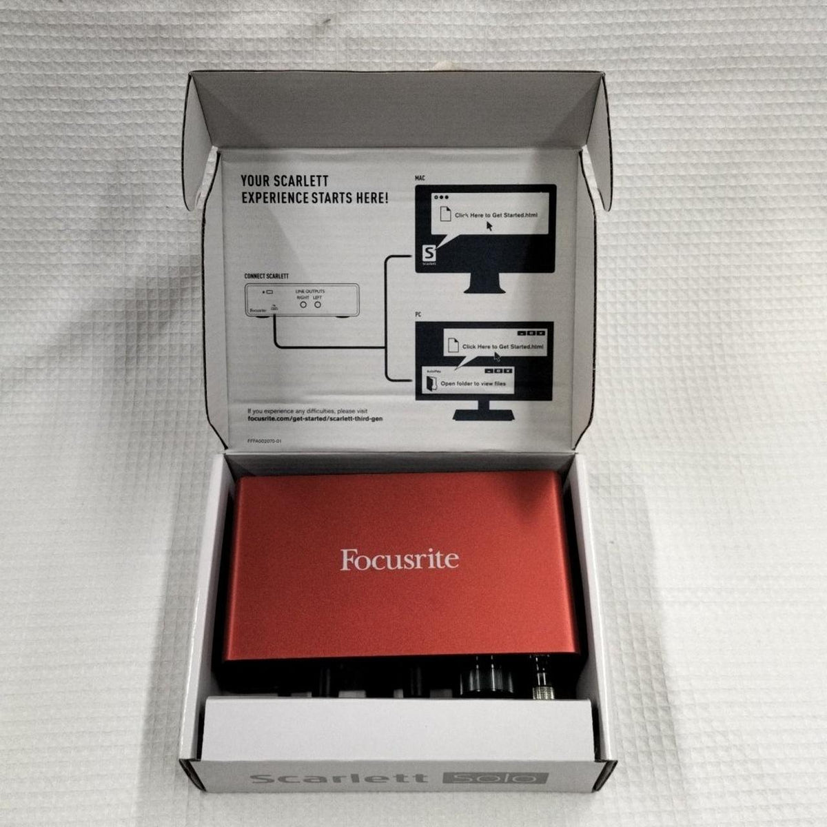 FOCUSRITE Audio interface: SCARLETT SOLO 3RD GEN