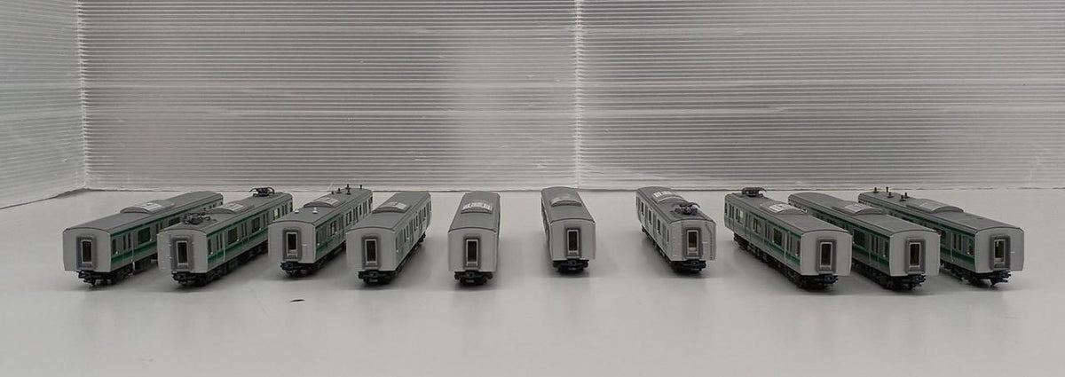 KATO N Gauge E233 Series 7000 Subseries Saikyo Line Basic + Add-on Set