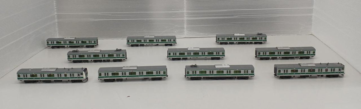 KATO N Gauge E233 Series 7000 Subseries Saikyo Line Basic + Add-on Set