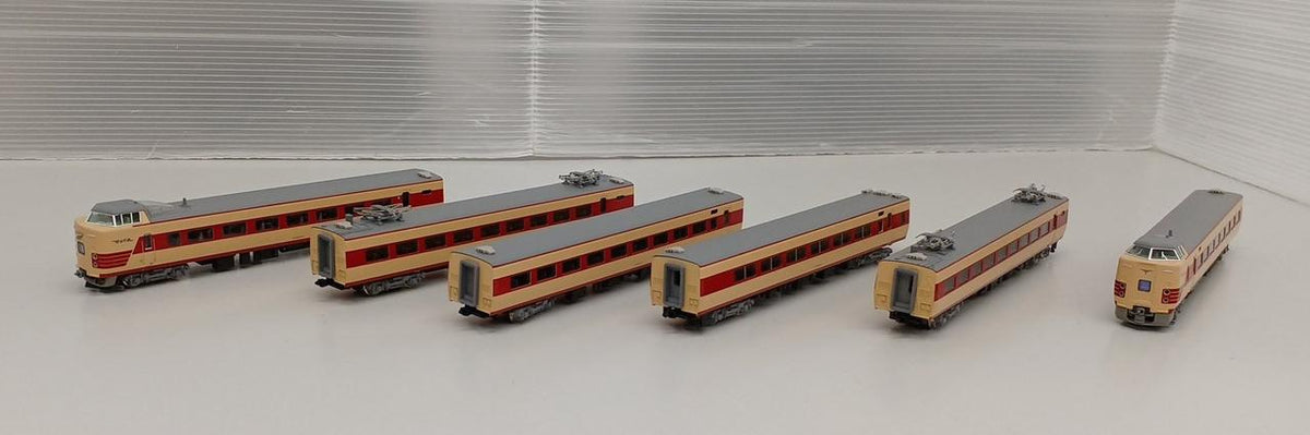 KATO N Gauge 10-1780 381 Series JNR Color Revival Yakumo 6-Car Set