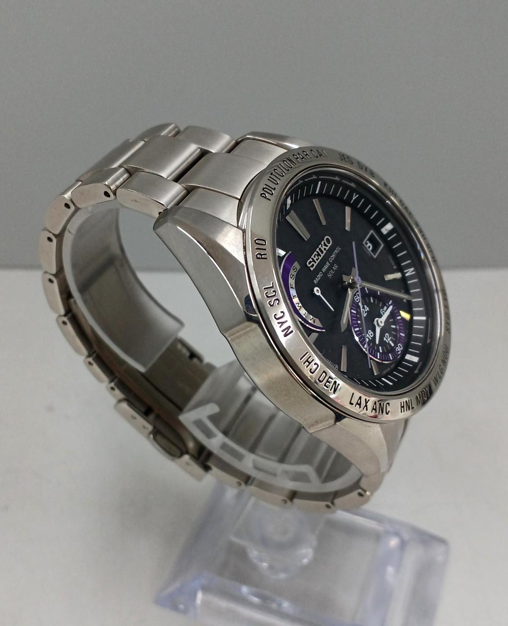 SEIKO BRIGHTZ Solar Radio 8B54-0AL0