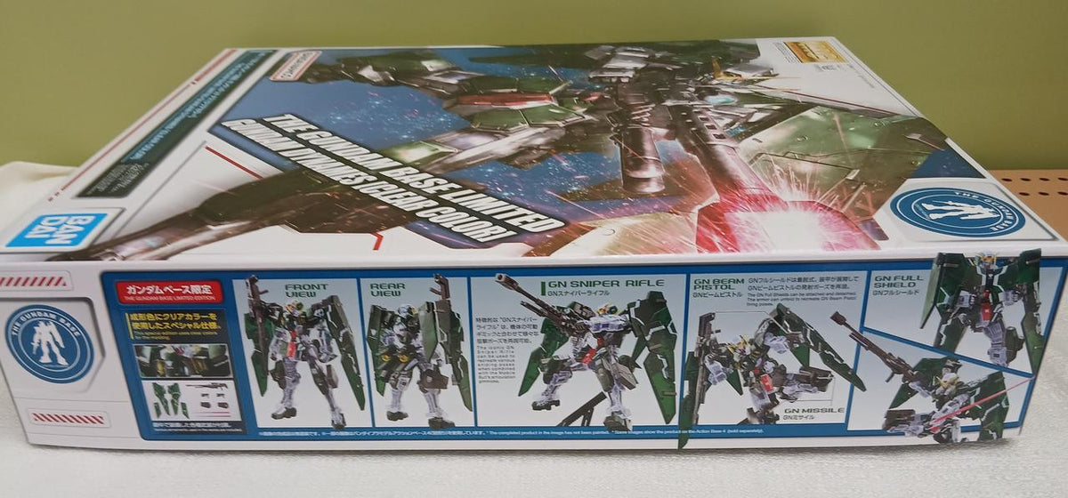 BANDAI MG 1/100 Scale Gundam Dynames (Clear Color) Gundam Base Limited
