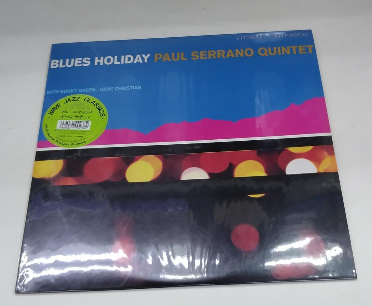 RIVERSIDE RECORDS LP BLUES HOLIDAY/PAUL SERRANO