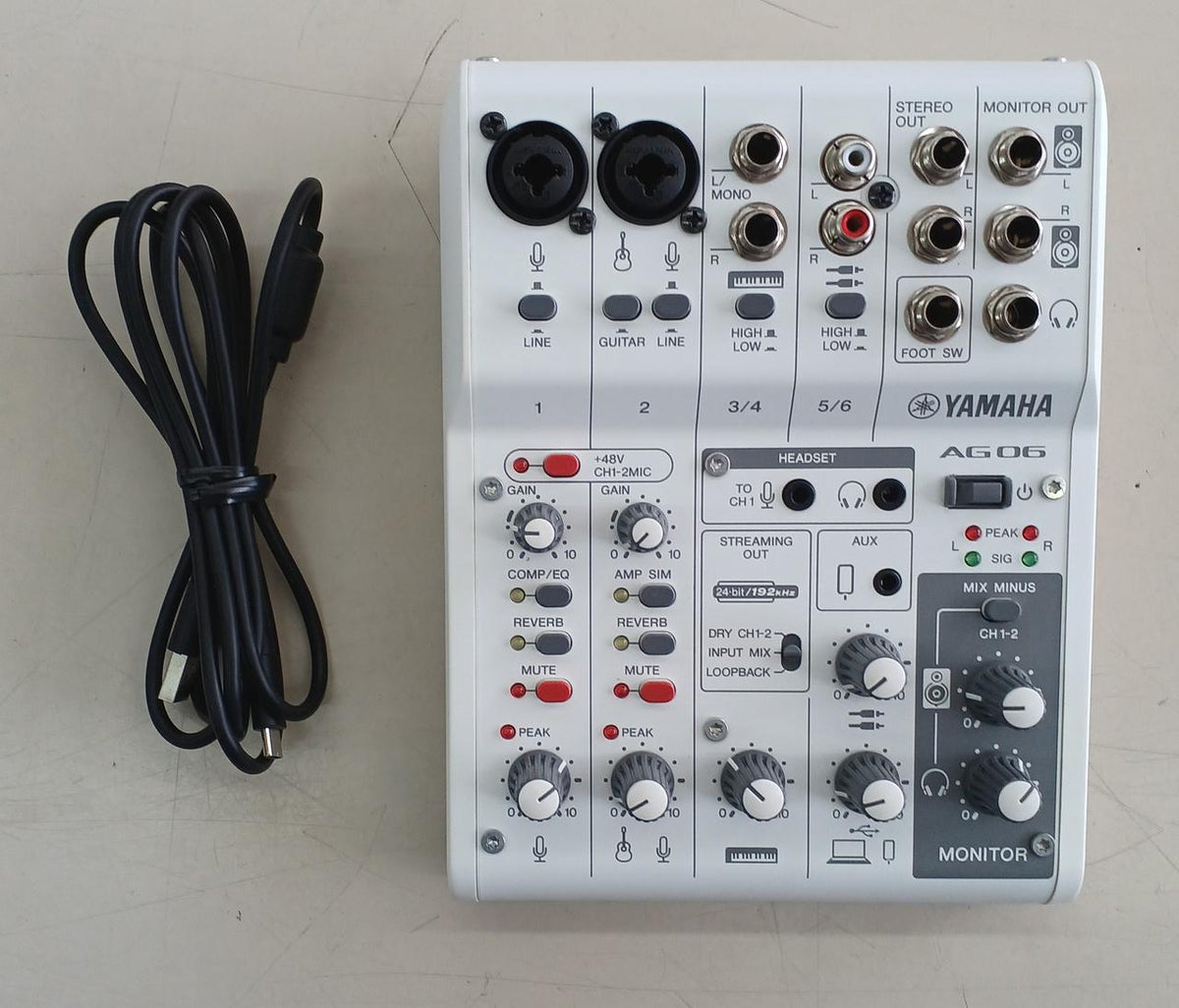YAMAHA Mixer AG06MK2
