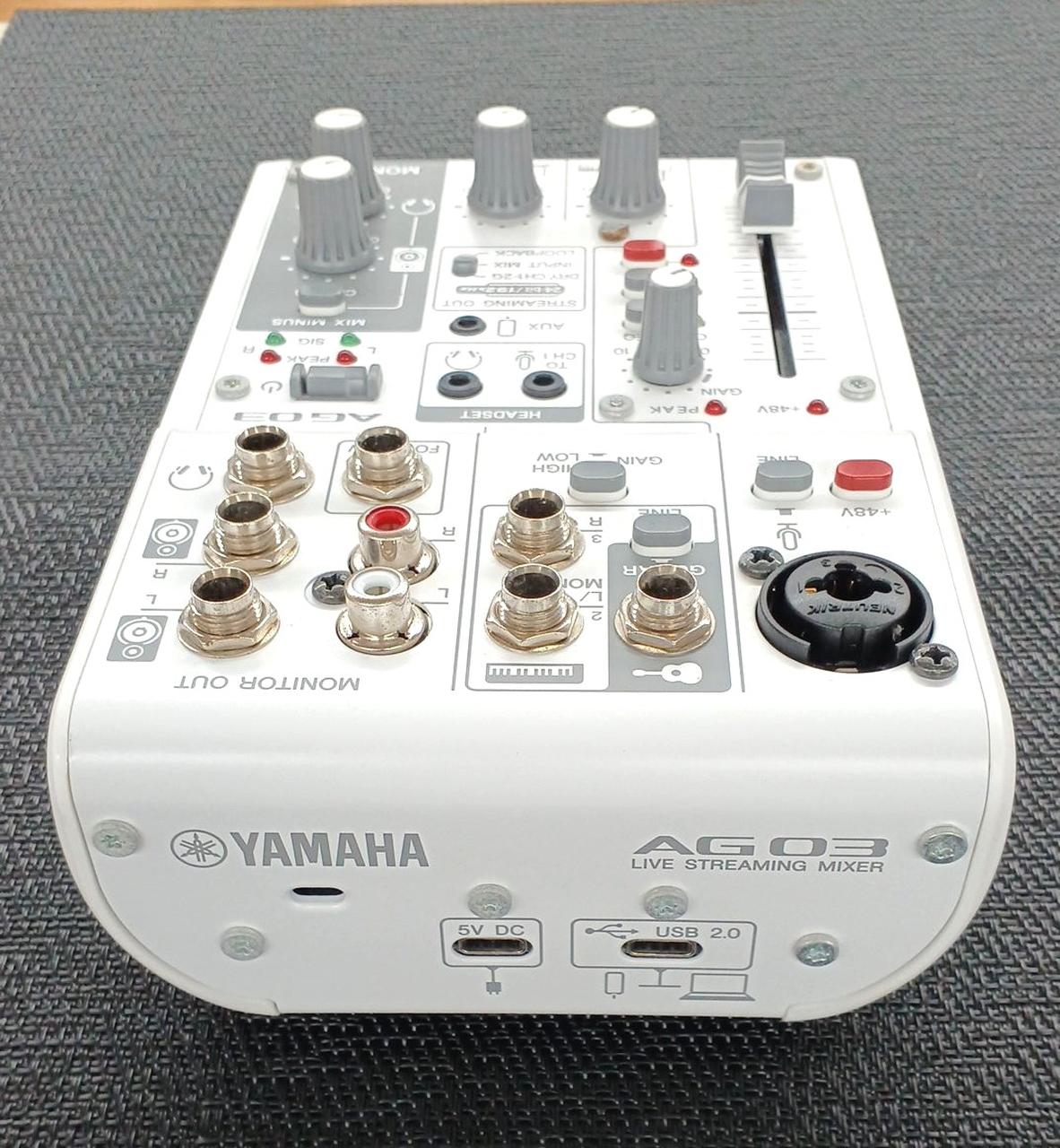 YAMAHA Mixer (USB audio interface) AG03MK2