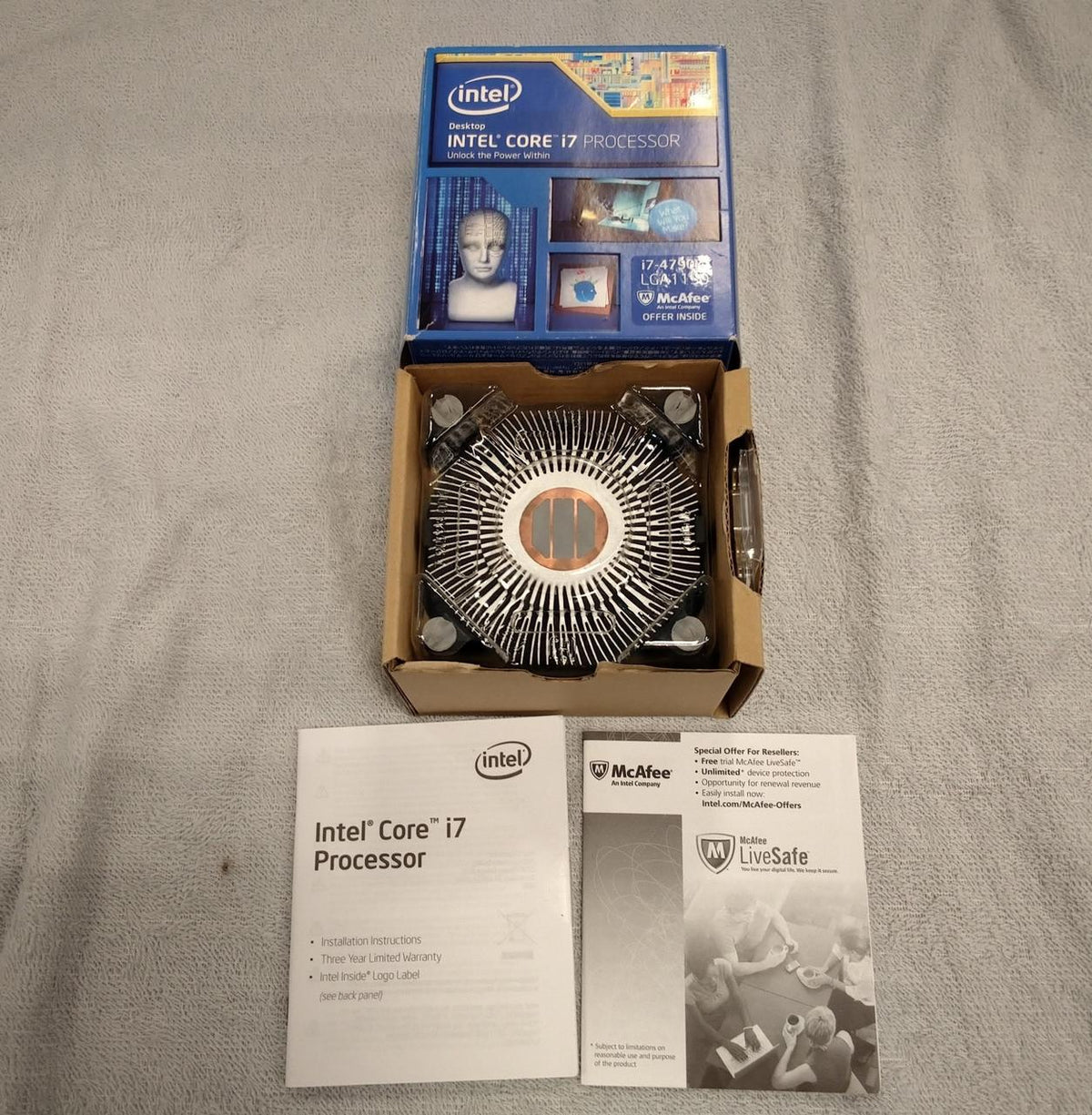 INTEL CPU I7-4790K LGA1150