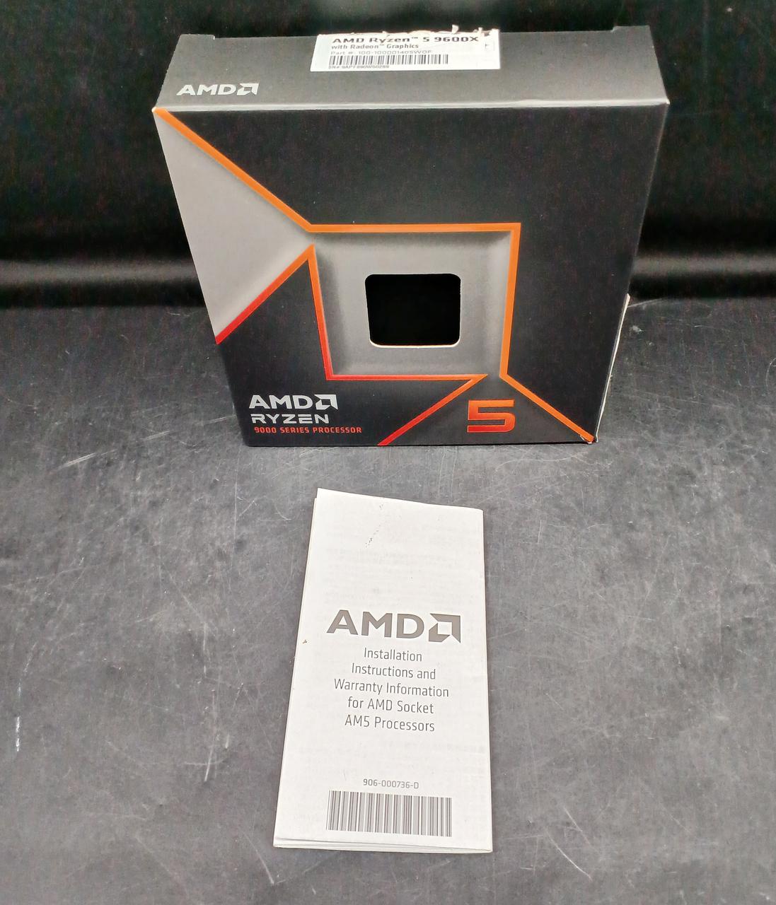 AMD CPU RYZEN5 9600X