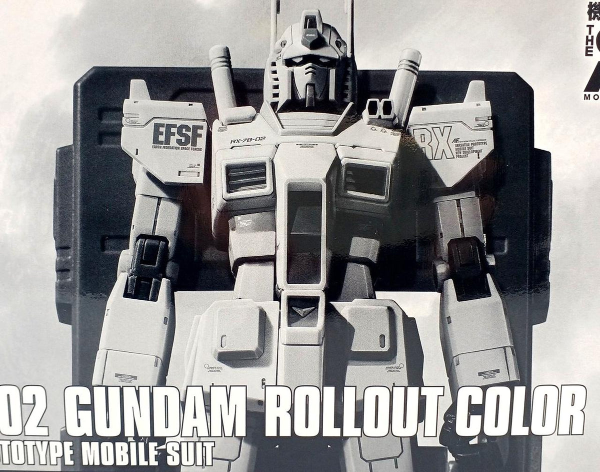 BANDAI Mobile Suit Gundam THE ORIGIN MSD HG 1/144 RX-78-02 Gundam Rollout Color