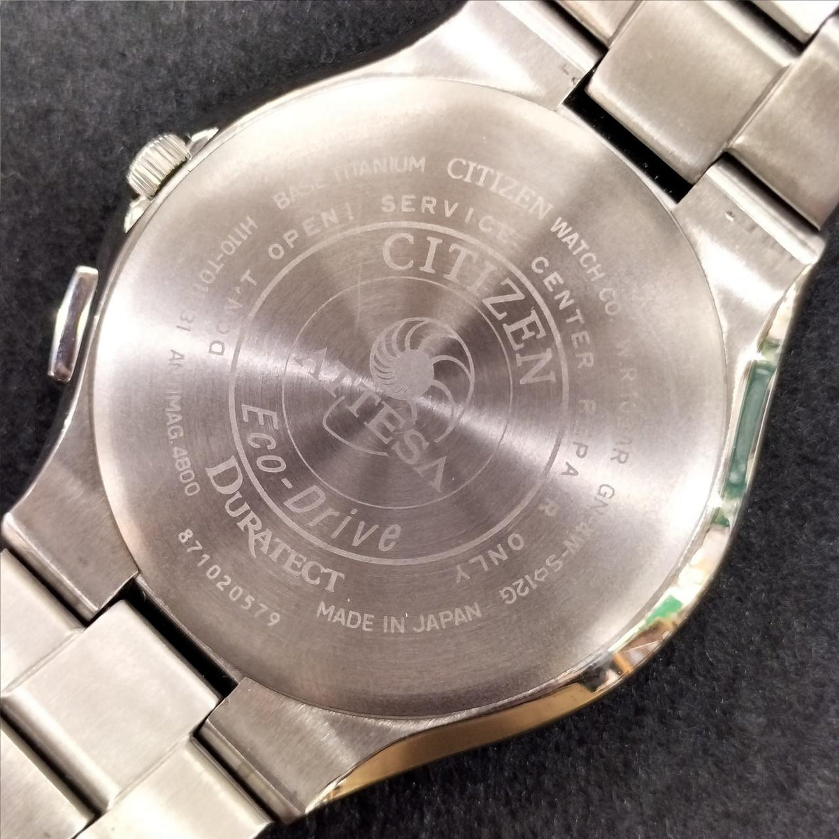 CITIZEN Solar Radio-Controlled Wristwatch DWU02
