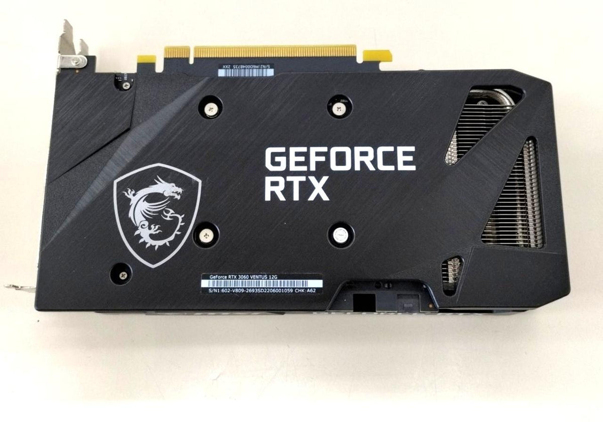 MSI Graphics Board: GEFORCE RTX 3060 VENTUS 12G