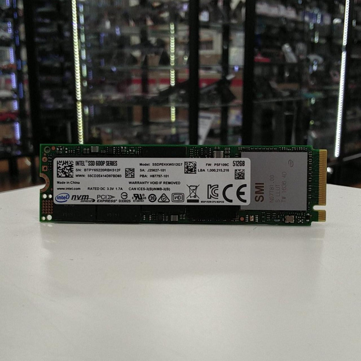 INTEL M.2SSD SSDPEKKW512G7