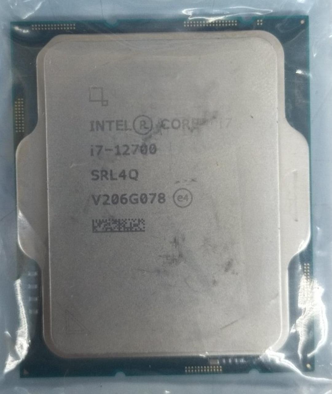 INTEL CPU CORE I7-12700