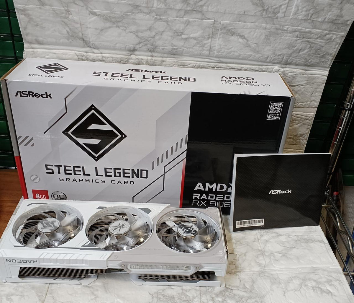 ASROCK Graphics Card RX9060XT SL 8G0/AX