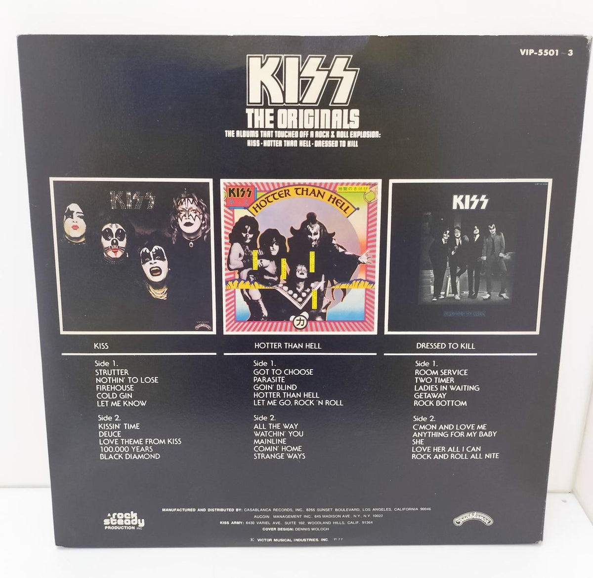Victor LP Kiss / The Full Picture of Hell - Banzai Thrifting | BanzaiHobby