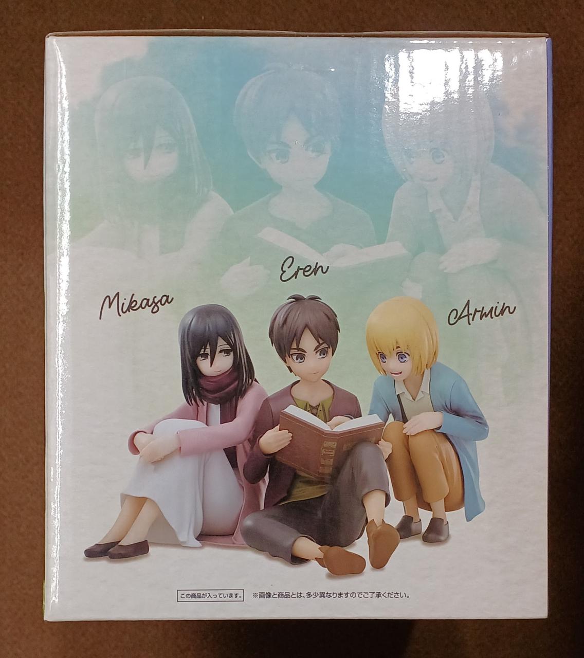 BANDAI [Unopened] Prize A: Ellen, Mikasa, and Armin: The World Beyond the Wall Prize A: Ellen, Mikasa & Armin: The World Beyond the Wall - Banzai Thrifting | BanzaiHobby