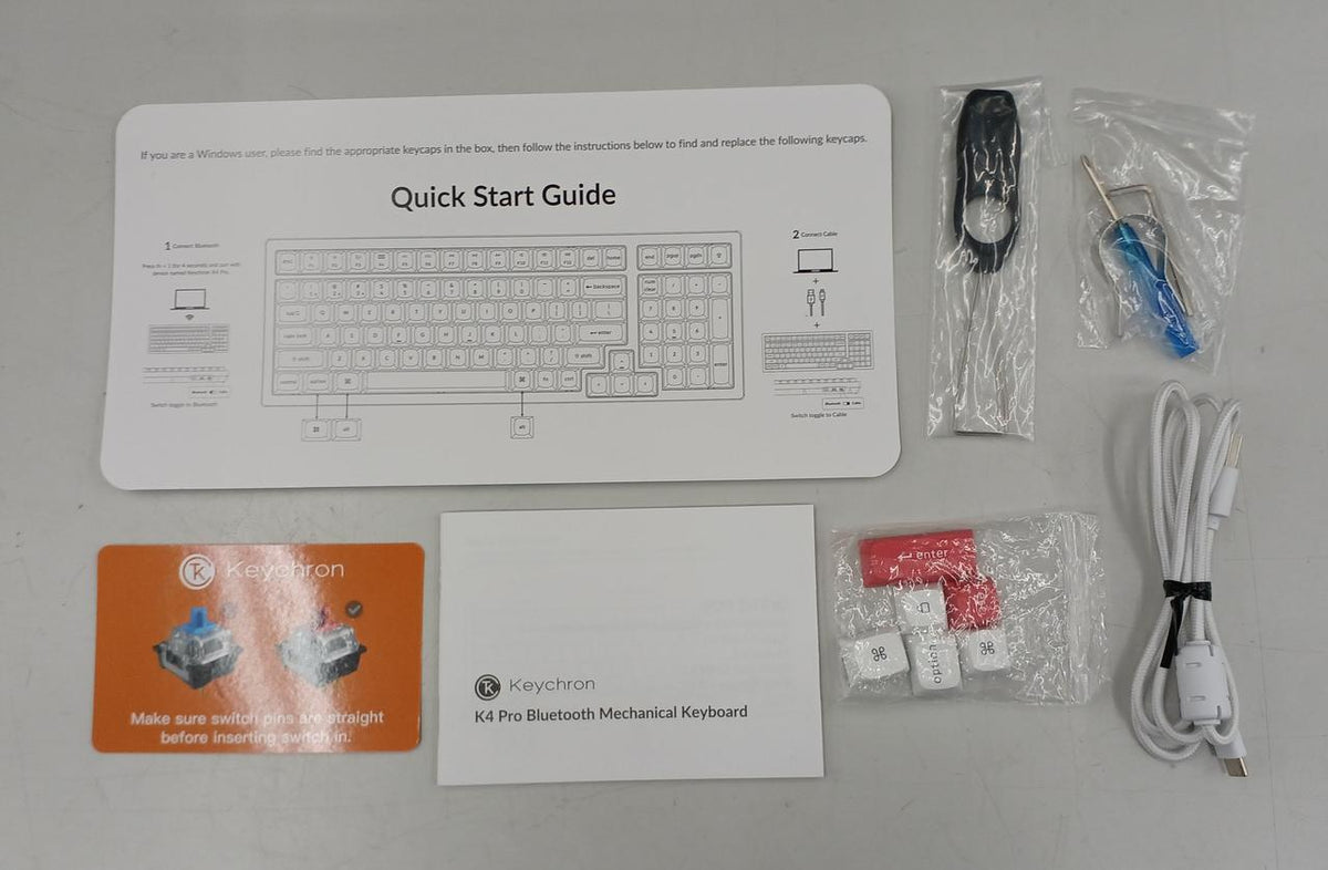 KEYCHRON Wireless Keyboard K4P-01 - Banzai Thrifting | BanzaiHobby