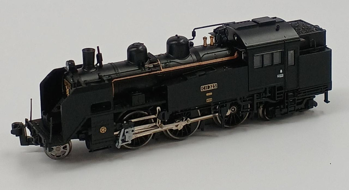 TOMIX Moka Railway 50 Series Passenger Car (Red Ribbon) Set with C11 Steam Locomotive (No. 325) - Banzai Thrifting | BanzaiHobby
