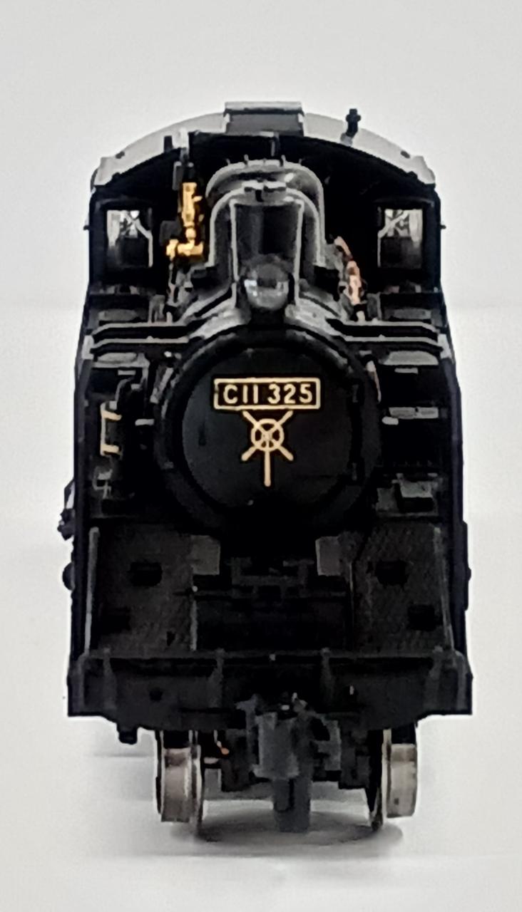 TOMIX Moka Railway 50 Series Passenger Car (Red Ribbon) Set with C11 Steam Locomotive (No. 325) - Banzai Thrifting | BanzaiHobby
