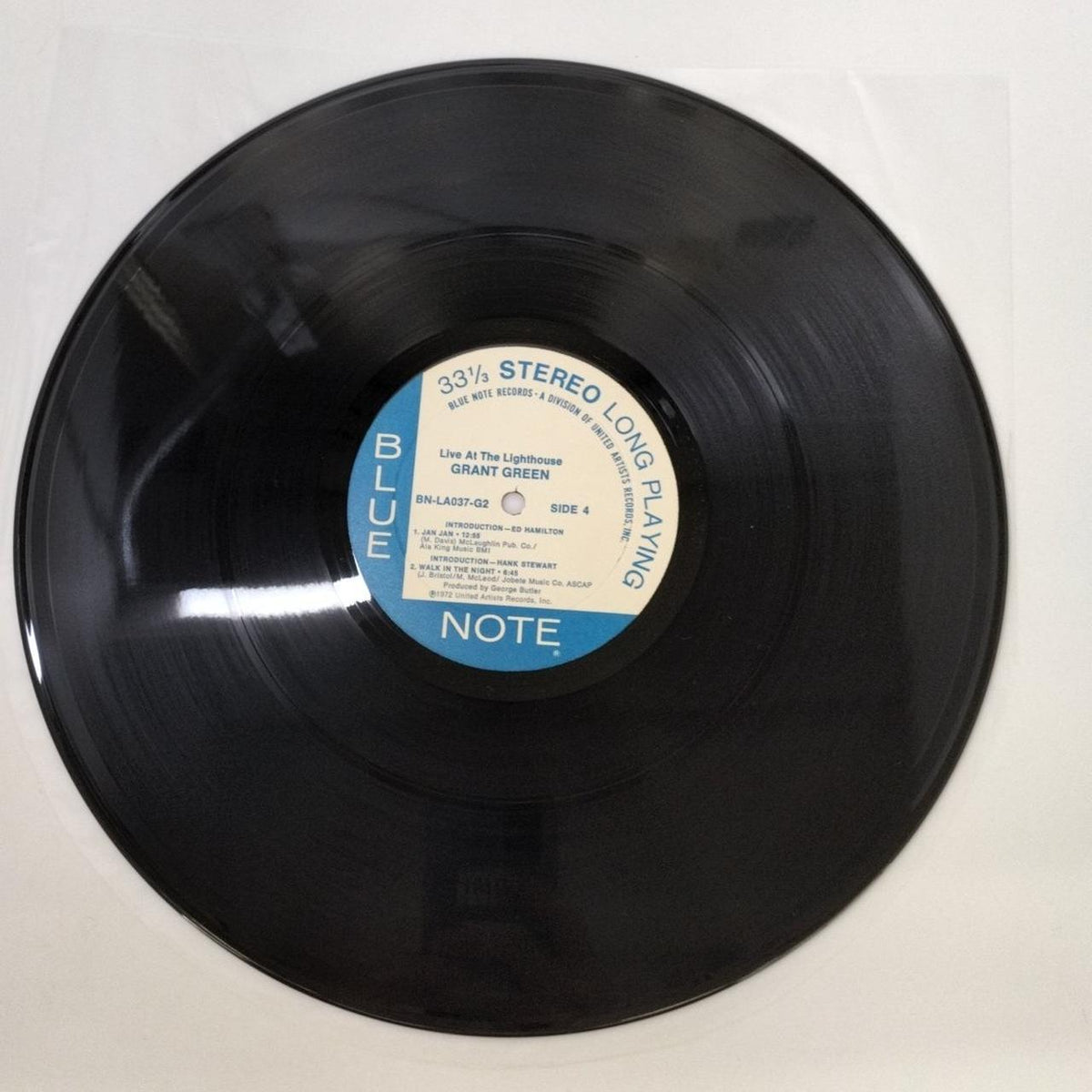 Blue Note LP Record / BNLA037G2 Grant Green / LIVE AT THE LIGHTHOU - Banzai Thrifting | BanzaiHobby