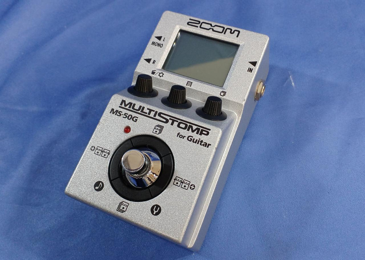 ZOOM Multi-Effects Pedal MS-50G - Banzai Thrifting | BanzaiHobby