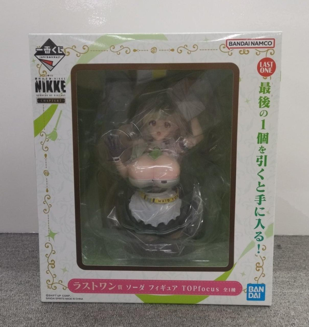 BANDAI Ichiban Kuji Goddess of Victory... NIKKE CHAPTER7 Last One Prize Soda Figure TOPFOCUS - Banzai Thrifting | BanzaiHobby