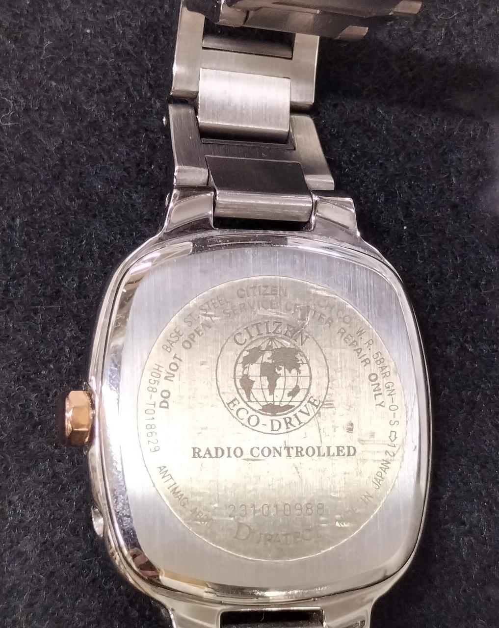 CITIZEN XC Eco-Drive Radio-controlled Wristwatch H058-T018629 - Banzai Thrifting | BanzaiHobby
