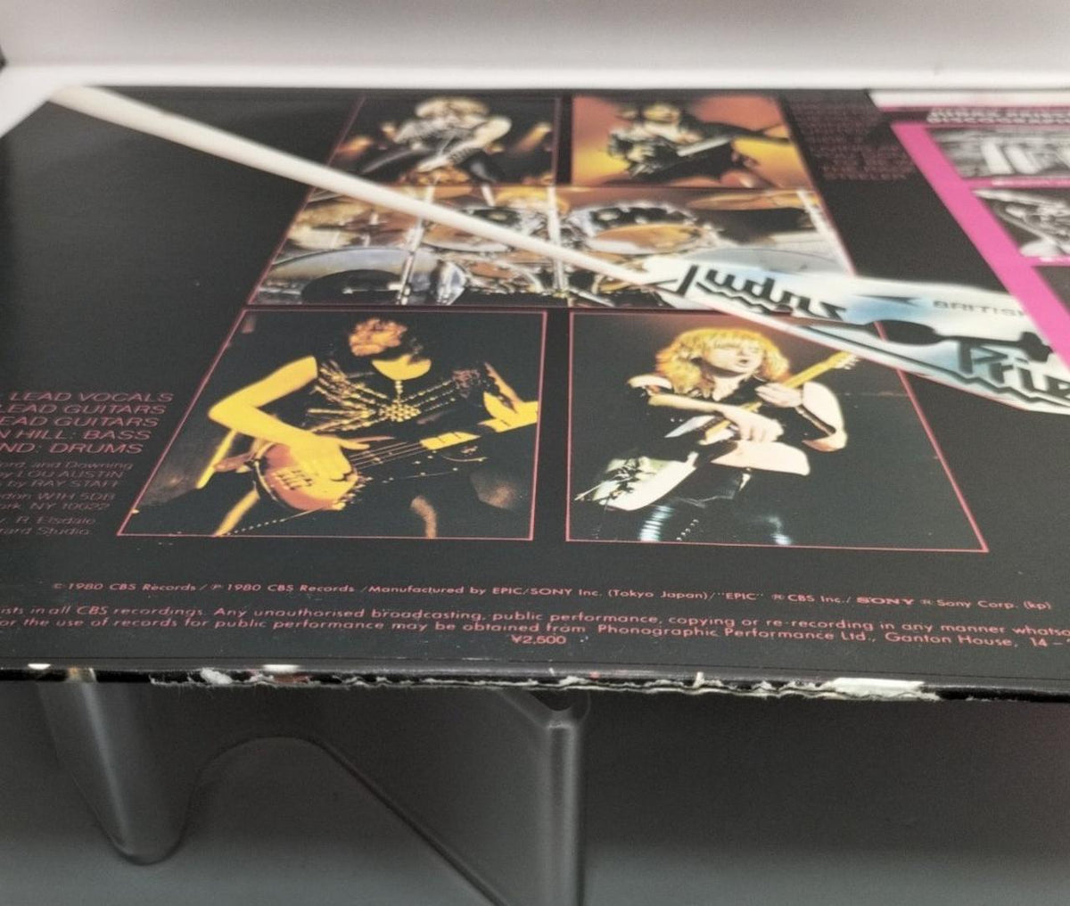 EPIC SONY Judas Priest British Steel 25 3P 208 - Banzai Thrifting | BanzaiHobby