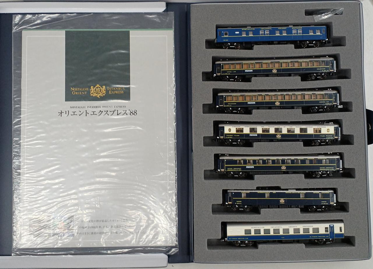 KATO Orient Express '88 7-Car Basic Set - Banzai Thrifting | BanzaiHobby