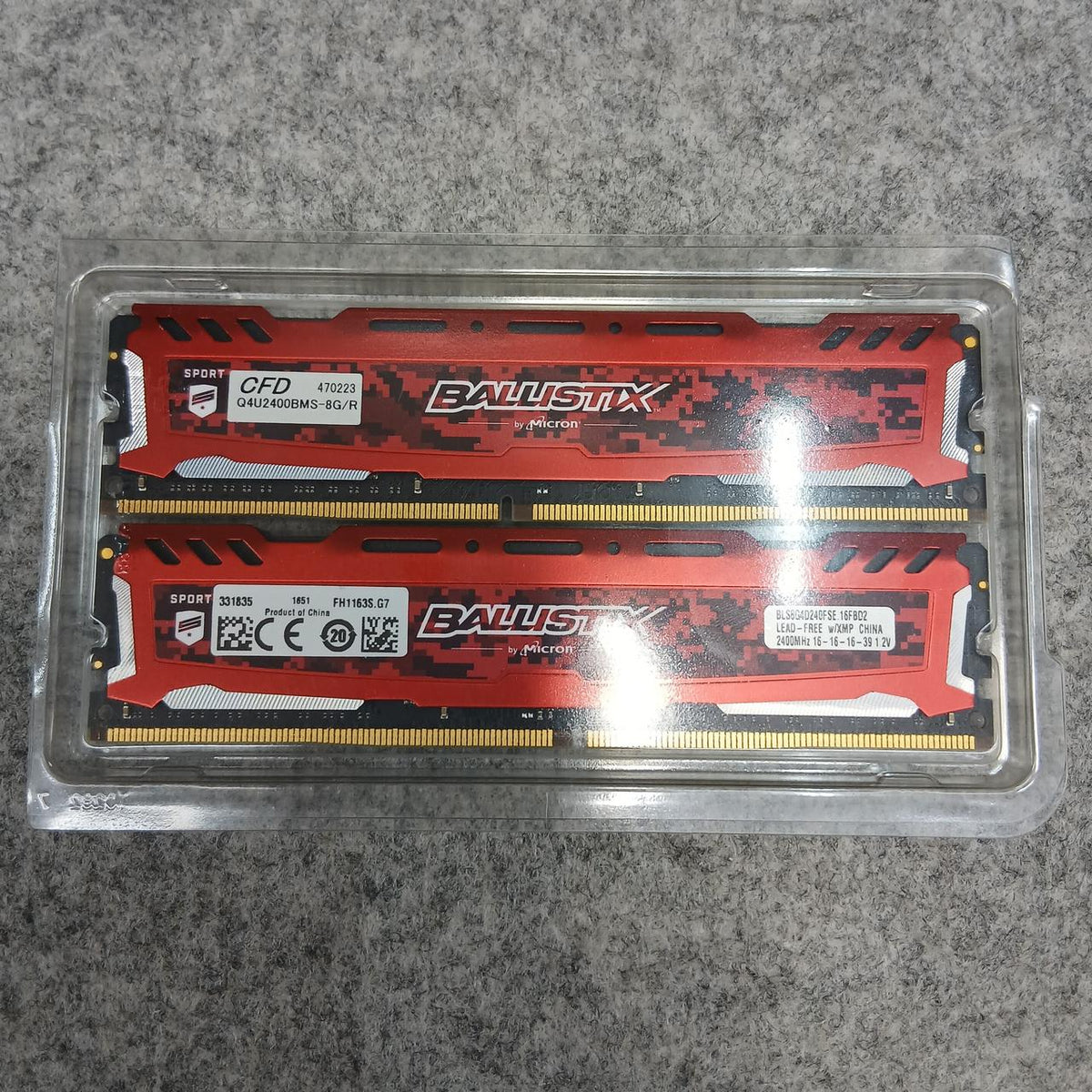CRUCIAL DDR4 BLS8G4D240FSE - Banzai Thrifting | BanzaiHobby