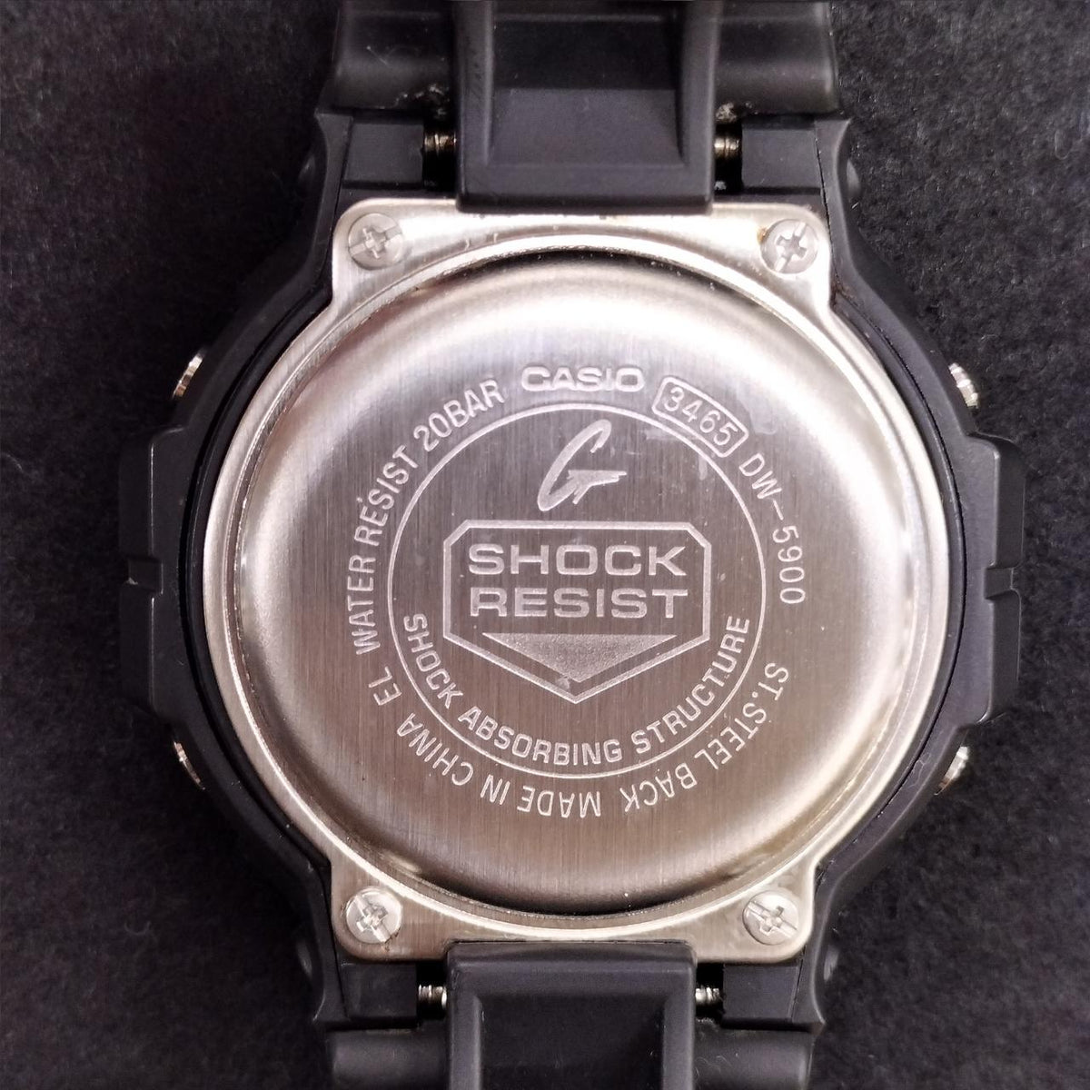 CASIO G-SHOCK Quartz Wristwatch DW-5900-1JF 3465 - Banzai Thrifting | BanzaiHobby