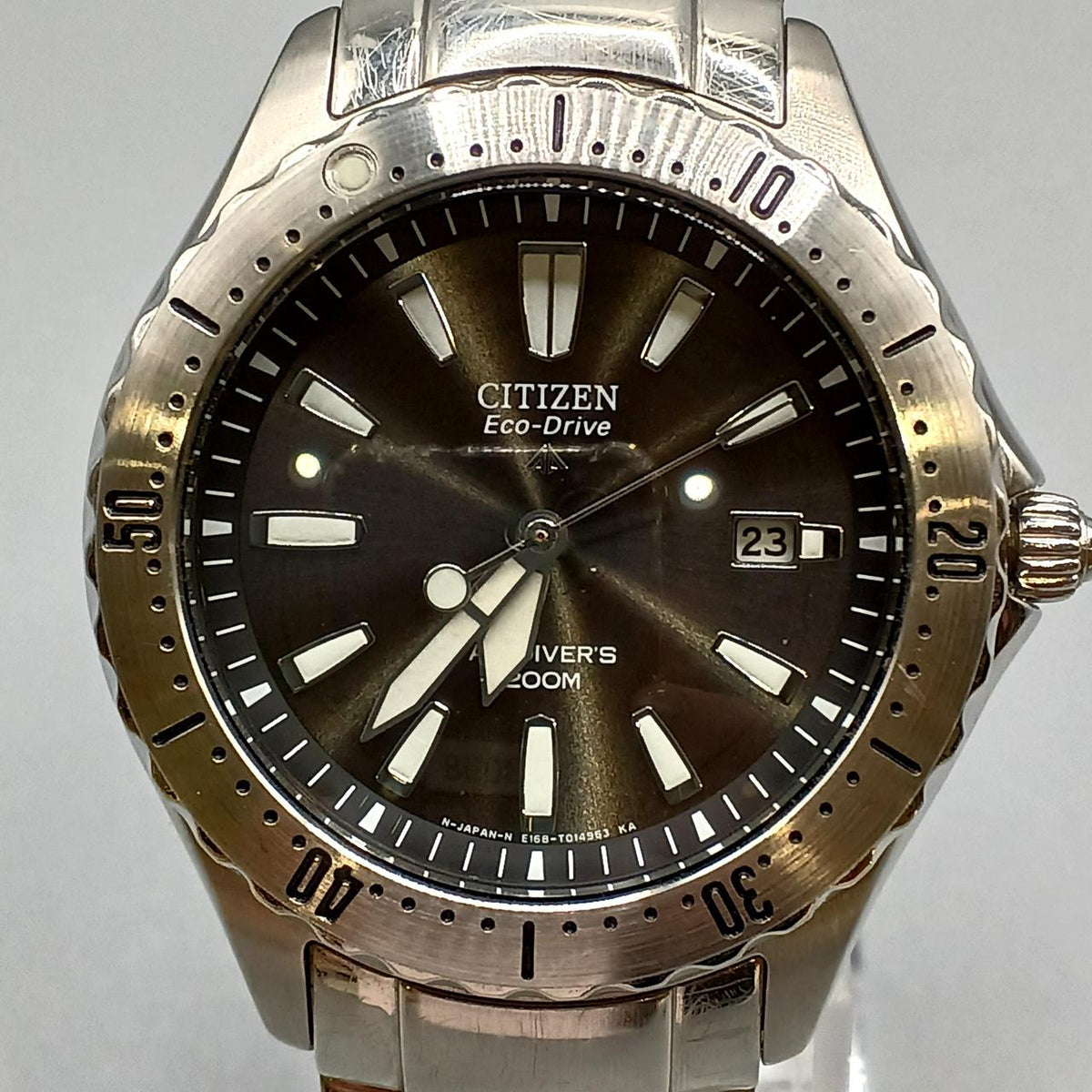 CITIZEN Solar Watch E168-T018700 - Banzai Thrifting | BanzaiHobby