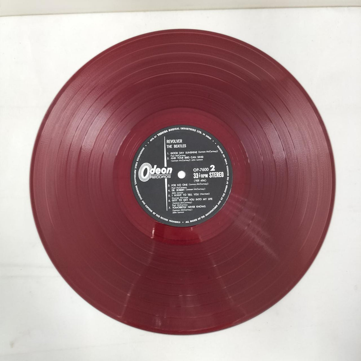 ODEON LP Western Music REVOLVER - Banzai Thrifting | BanzaiHobby